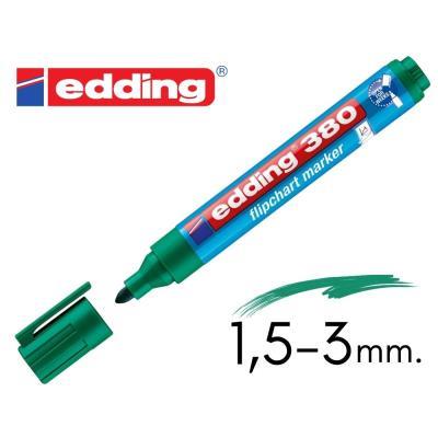 ROTULADOR FLIPCHART EDDING  380 VERDE (380-04)