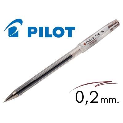 PILOT G-TEC-C4 EN COLOR MARRON