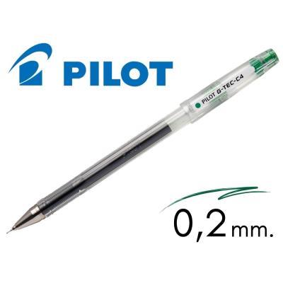 BOLIGRAFO PILOT G-TEC-C4 VERDE (NG4VE) (0302005VE)