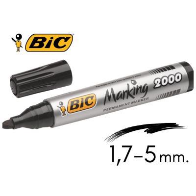 ROTULADOR PERMANENTE NEGRO 2000 PUNTA CONICA BIC (8209153)