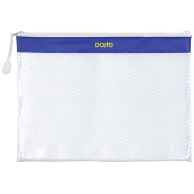 BOLSA CREMALLERA A4 APAISADO AZUL DOHE (91217) (88660)