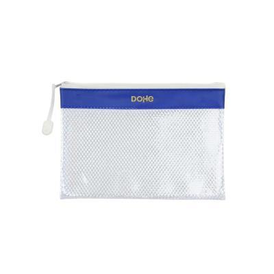 BOLSA CREMALLERA A5 AZUL APAISADO DOHE  (91223)