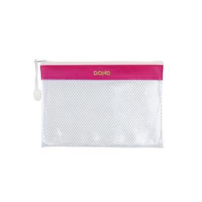 BOLSA CREMALLERA A5 ROSA APAISADO DOHE  (91224)