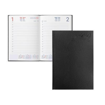 AGENDA ANUAL ENCUADERNADA A5 D/P T/D CORFU 60 GR NEGRO 2027 LIDERPAPEL (175711)