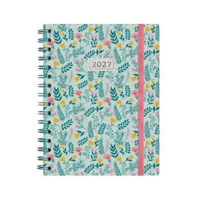 AGENDA ESPIRAL  TAPA DURA YOU S/V TRIGO 155X212 MM.FINOCAM (760043027)