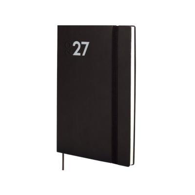 AGENDA ANUAL ENCUADERNADA T/B A5 C/ GOMA S/V VERTICAL NEGRO DYNAMIC MARA FINOCAM (621126027)