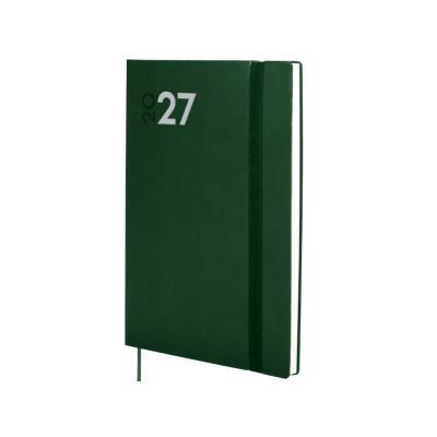 AGENDA ANUAL ENCUADERNADA T/B A5 C/ GOMA S/V VERTICAL VERDE DYNAMIC MARA FINOCAM (621122027)