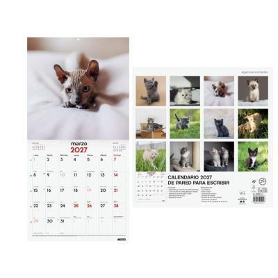 CALENDARIO DE PARED 30X30 CM GATITOS FINOCAM (780303827)
