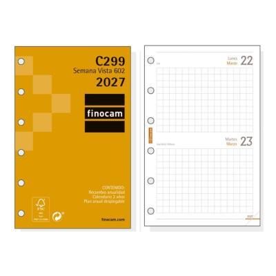 RECAMBIO AGENDA  RECUADRO 2D/P 602 C297 FINOCAM (201280027)