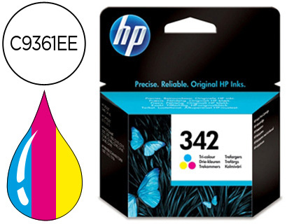 INK-JET HP PSC1510 PS 2575/C41 00/ DJ SERIE 5440/D4160 TRICOLOR N.342 -175PAG-