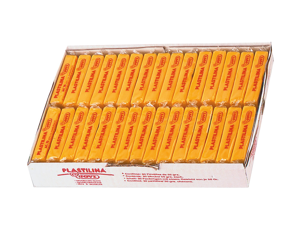 PLASTILINA JOVI 70 TAMAO PEQUEO CAJA DE 30 UNIDADES COLORES SURTIDOS