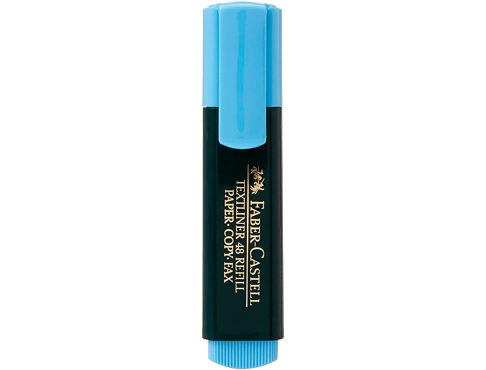 ROTULADOR FABER CASTELL FLUORESCENTE TEXTLINER 48 AZUL