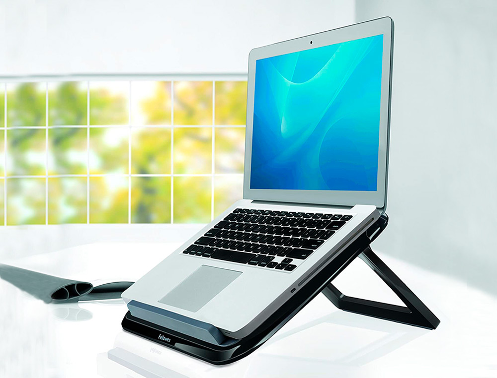 SOPORTE ELEVADOR FELLOWES I-SPIRE PARA PORTATIL HASTA 17