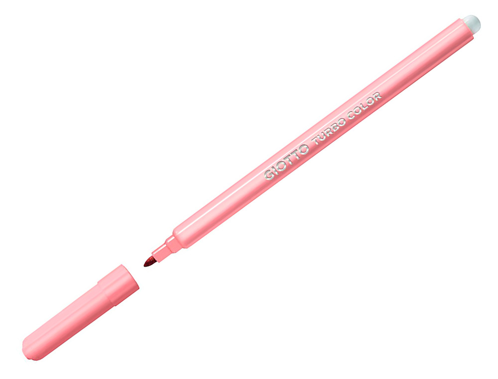 ROTULADOR GIOTTO TURBO COLOR SKIN TONES LAVABLE PUNTA BLOQUEADA CAJA DE 12 COLORES SURTIDOS