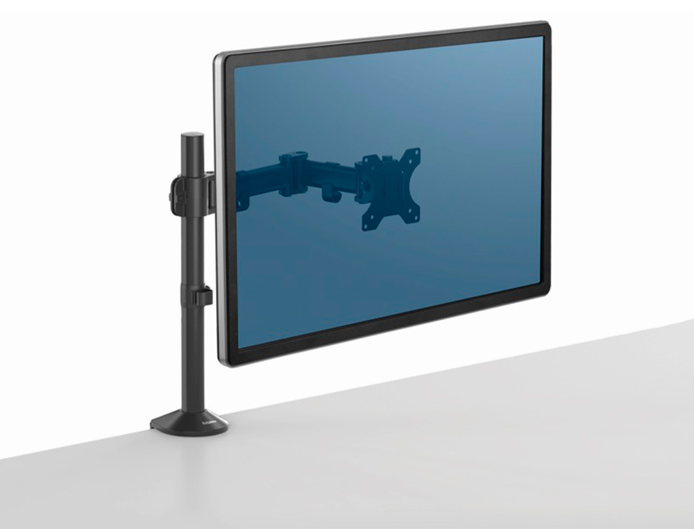 BRAZO PARA MONITOR FELLOWES REFLEX AJUSTABEL EN ALTURA HASTA 45 CM NORMATIVA VESA HASTA 8 KG