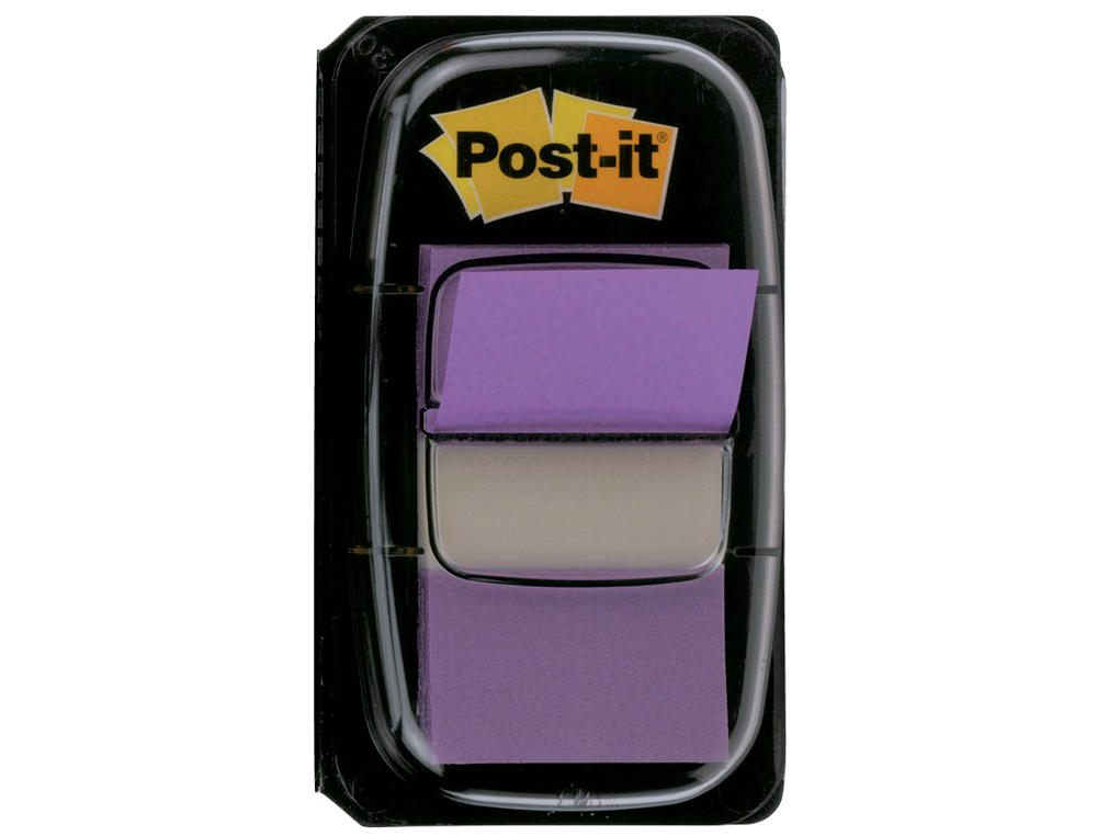 BANDERITAS SEPARADORAS 680-8 VIOLETA DISPENSADOR DE 50 UNIDADES