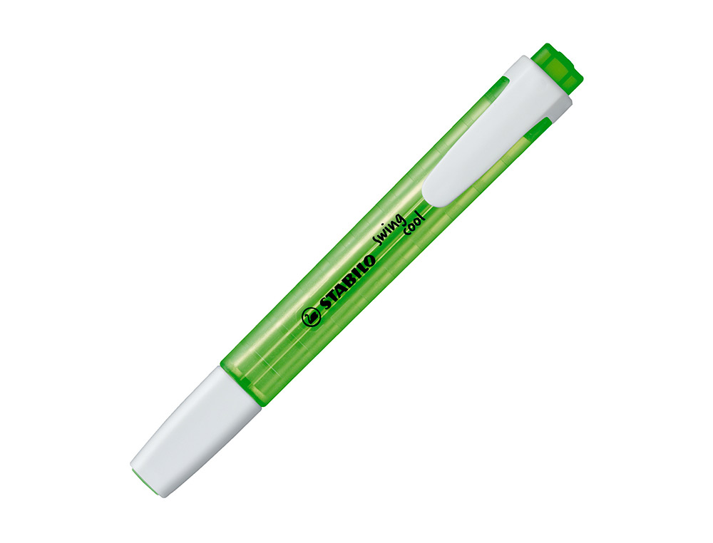 ROTULADOR STABILO MARCADOR FLUORESCENTE SWING COOL VERDE