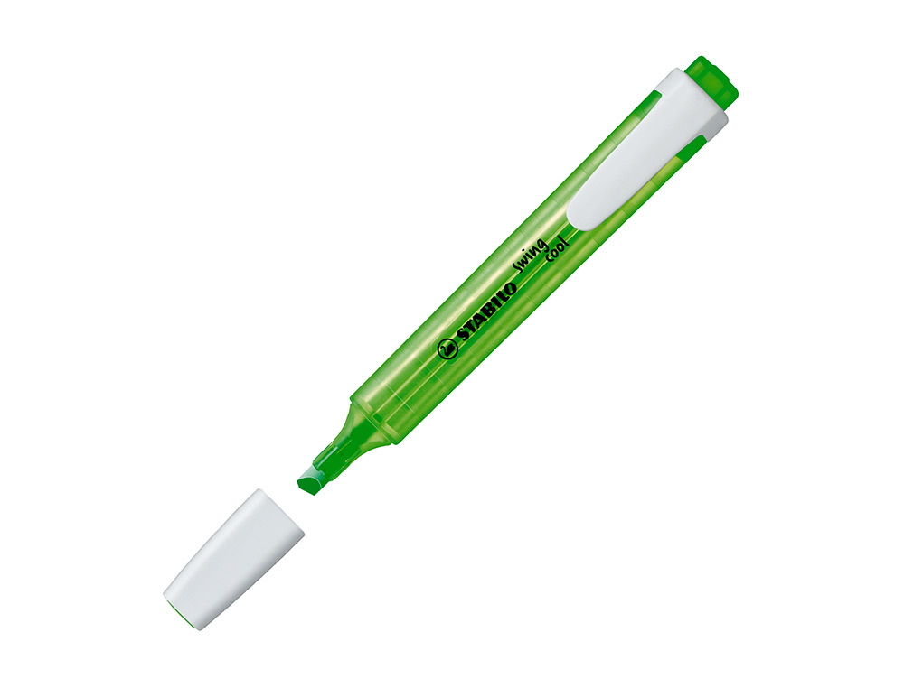 ROTULADOR STABILO MARCADOR FLUORESCENTE SWING COOL VERDE