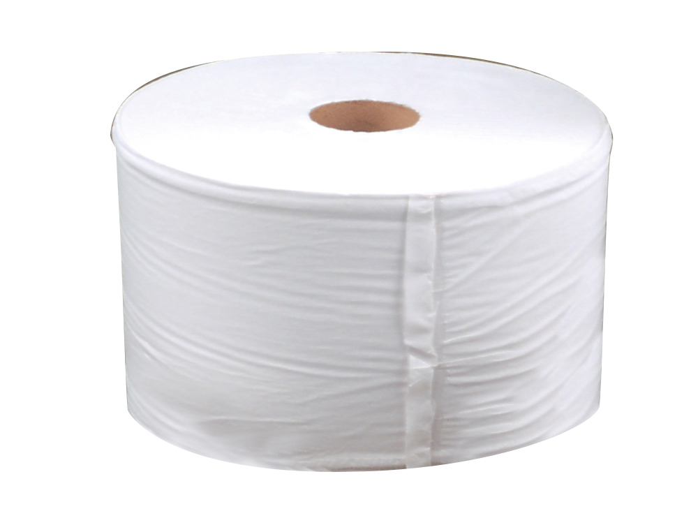 PAPEL SECAMANOS INDUSTRIAL 26 CMS DE ANCHO X 400 MTS APROX DIAMETRO 33,5 CM PARA EL DISPENSADOR 46826