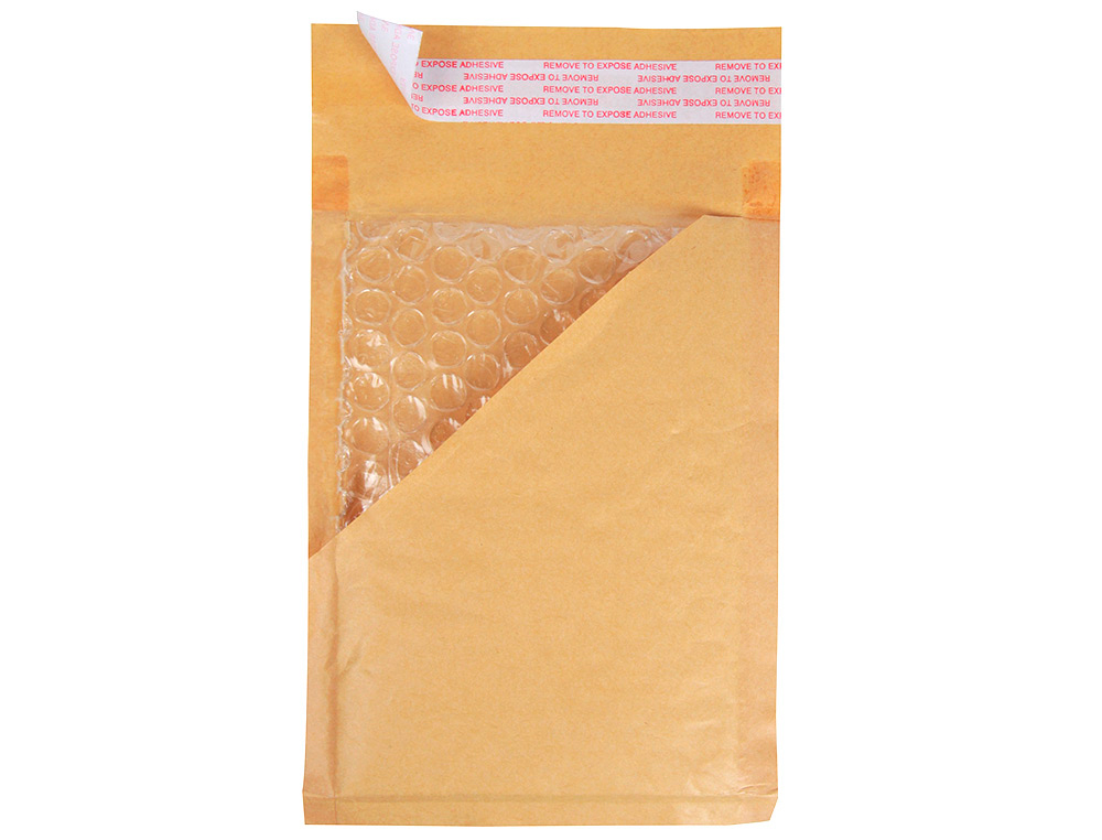 SOBRE BURBUJAS CREMA Q-CONNECT B/00 120 X 215 MM CAJA DE 100