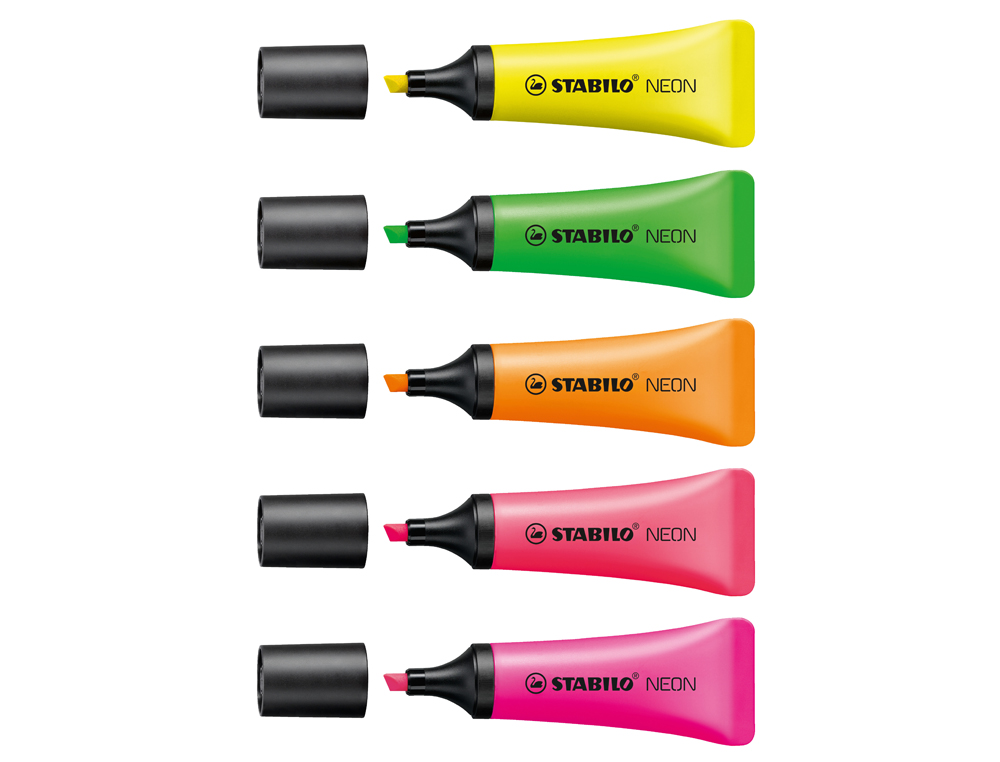 ROTULADOR STABILO FLUORESCENTE 72 AMARILLO NEON