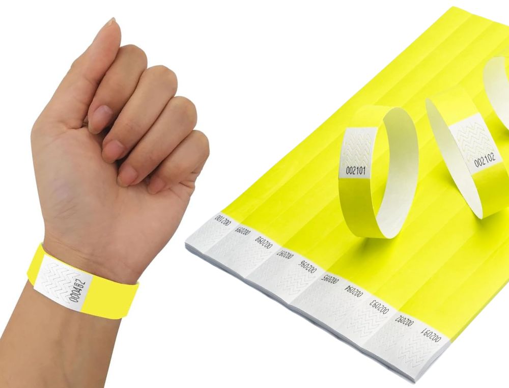 PULSERA INTRANSFERIBLE TYVEK