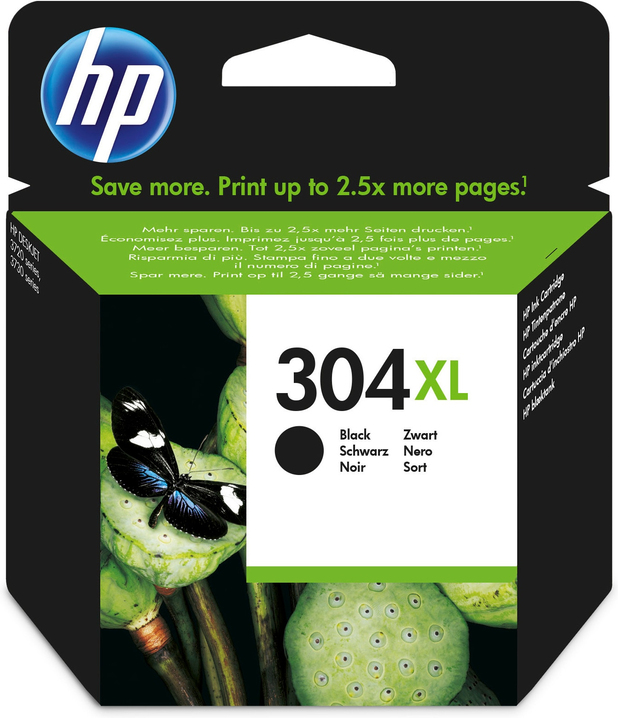 Ink-jet hp 304xl deskjet 3000 / 3720 / 3730 negro 300 paginas