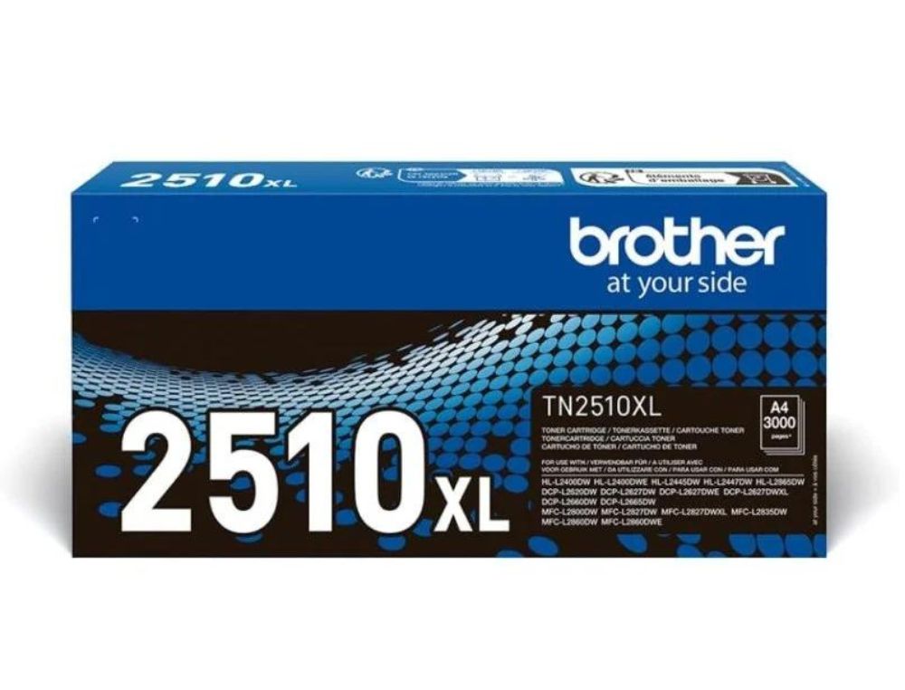 BROTHER TONER NEGRO TN-2510XL 3.000 PAGINAS