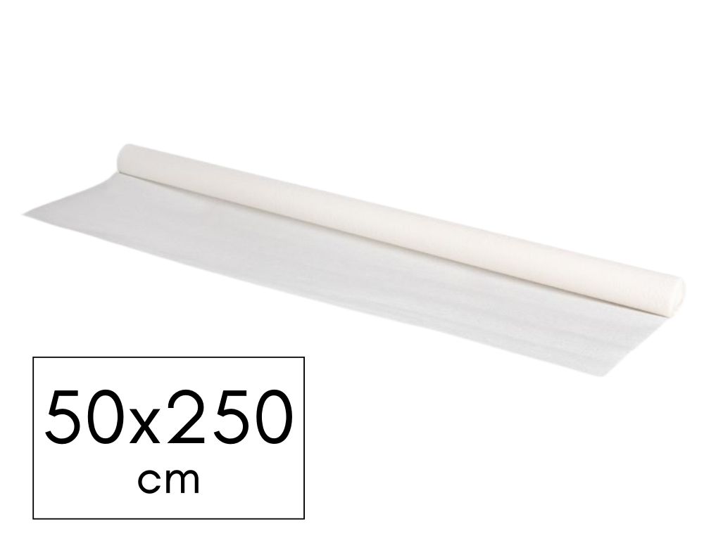 PAPEL DE CREPE 50x250 CM SADIPAL BLANCO