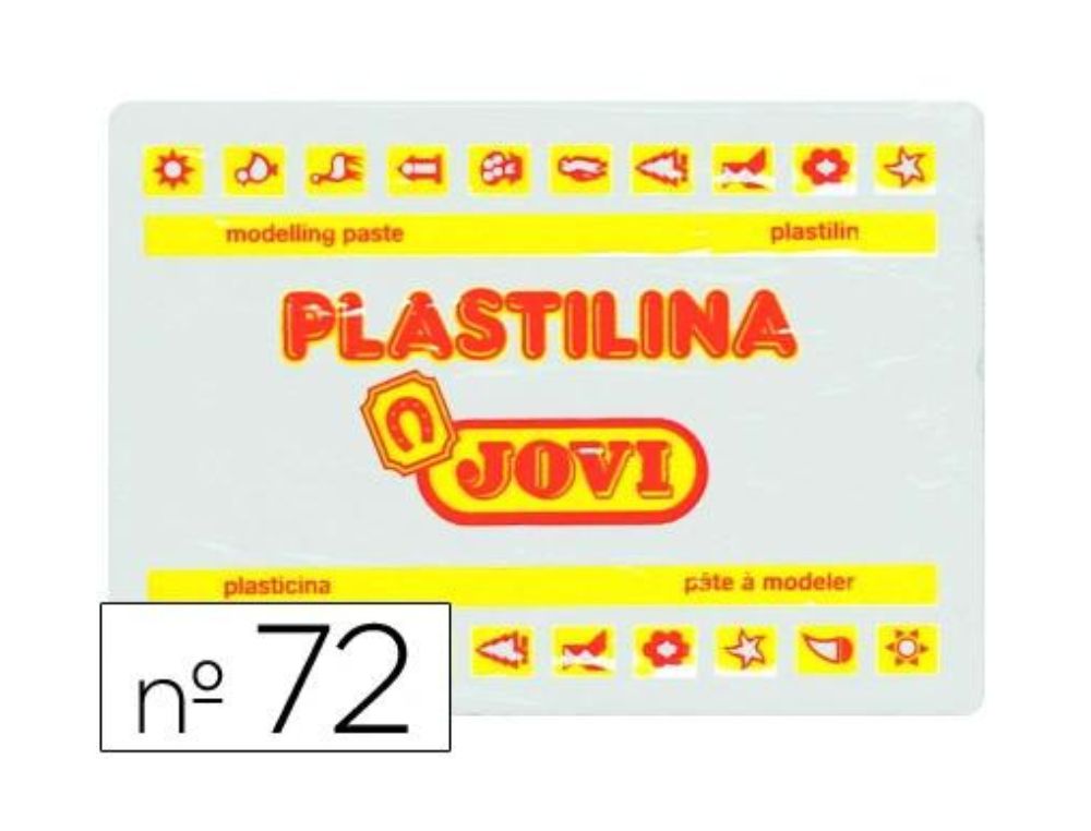 PLASTILINA JOVI 350 GRS BLANCA