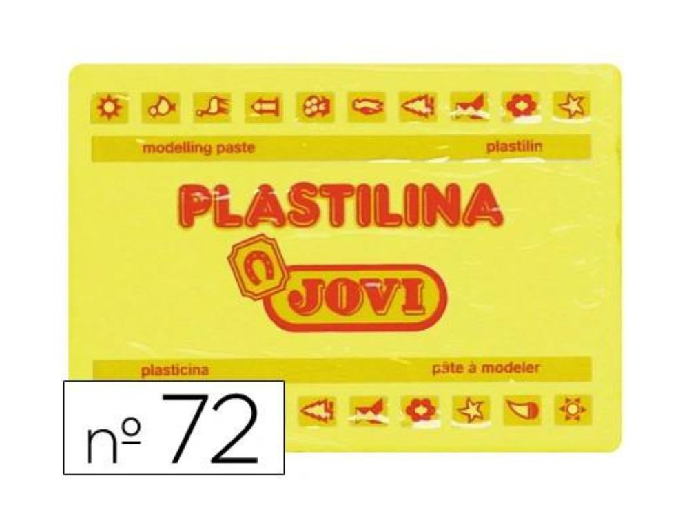 PLASTILINA JOVI 350 GRS AMARILLA 