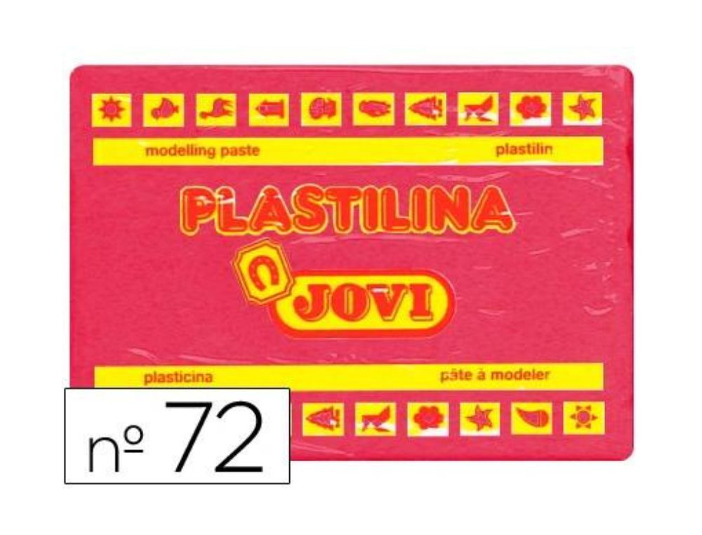 PLASTILINA JOVI 350 GRS RUBI