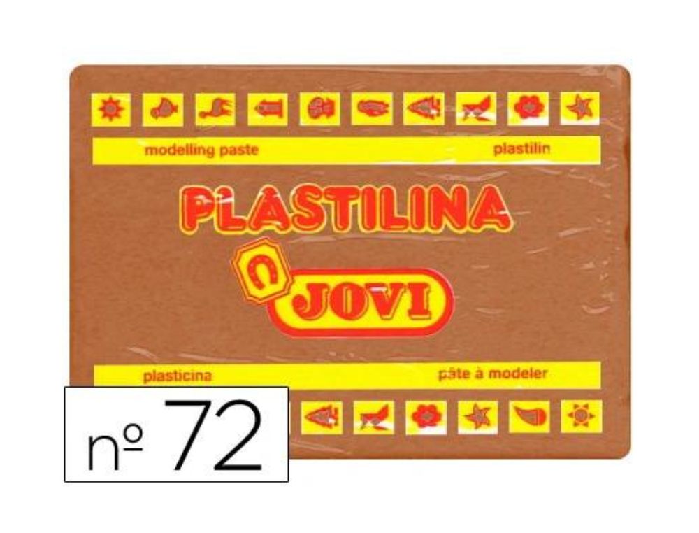PLASTILINA JOVI 350 GRS MARRON