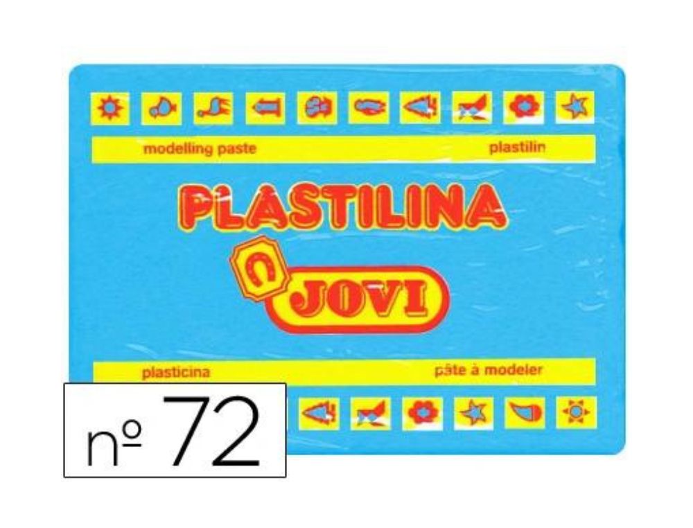 PLASTILINA JOVI 350 GRS AZUL CLARO