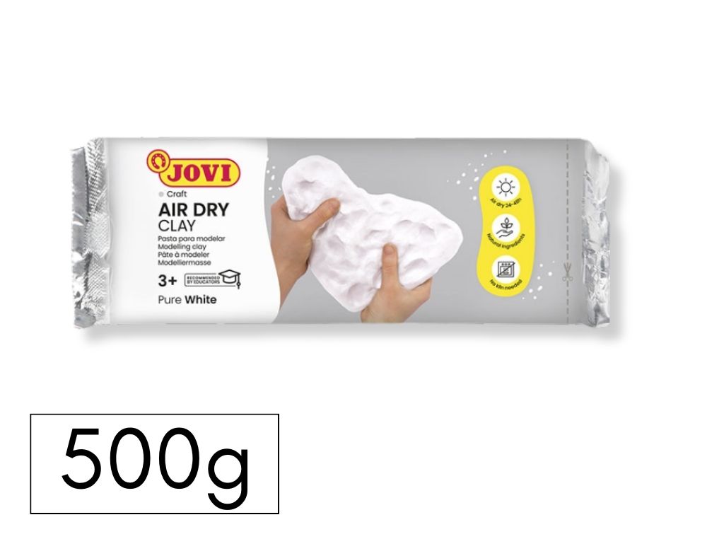 PASTA PARA MODELAR JOVI BLANCA 500GR.