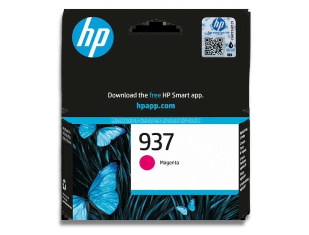HP 937 MAGENTA CARTUCHO DE TINTA ORIGINAL - 4S6W3NE - 800 PGINAS