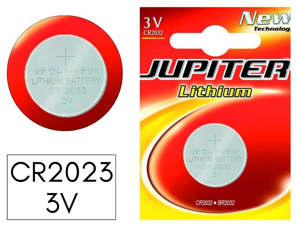 PILA BOTON CR2032 3V BLISTER DE 1 PILA