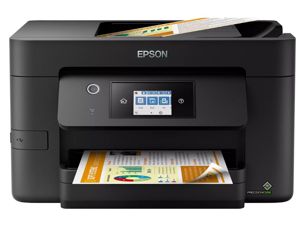 MULTIFUNCIN EPSON WORKFORCE PRO WF-3820DWF WIFI/ FAX/ DPLEX