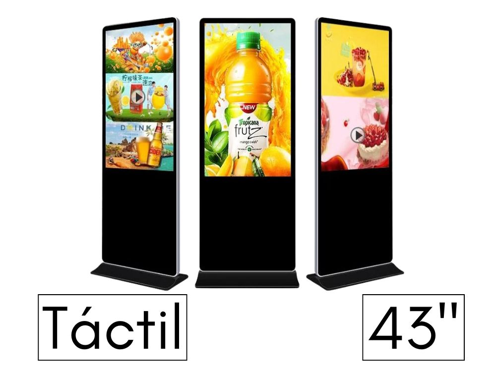 PANTALLA LCD TOTEM TCTIL 43''