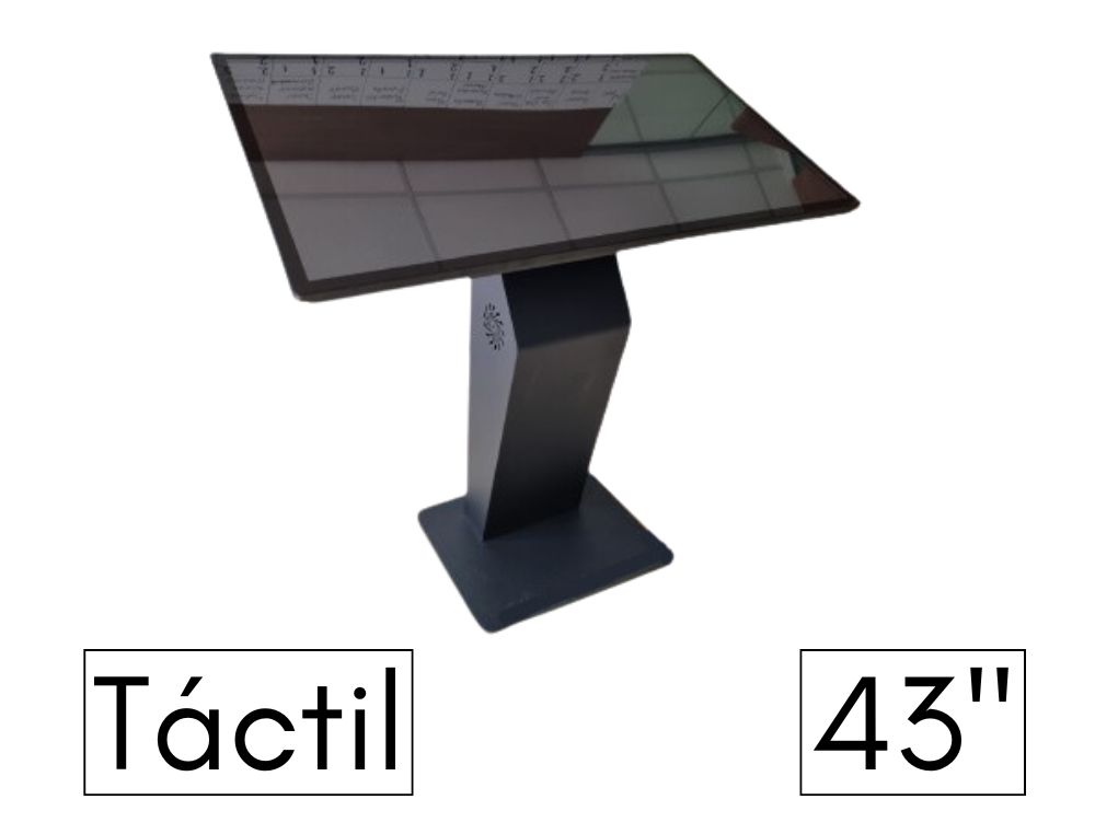 PANTALLA LCD KIOSK - TCTIL 43'' + SOPORTE K