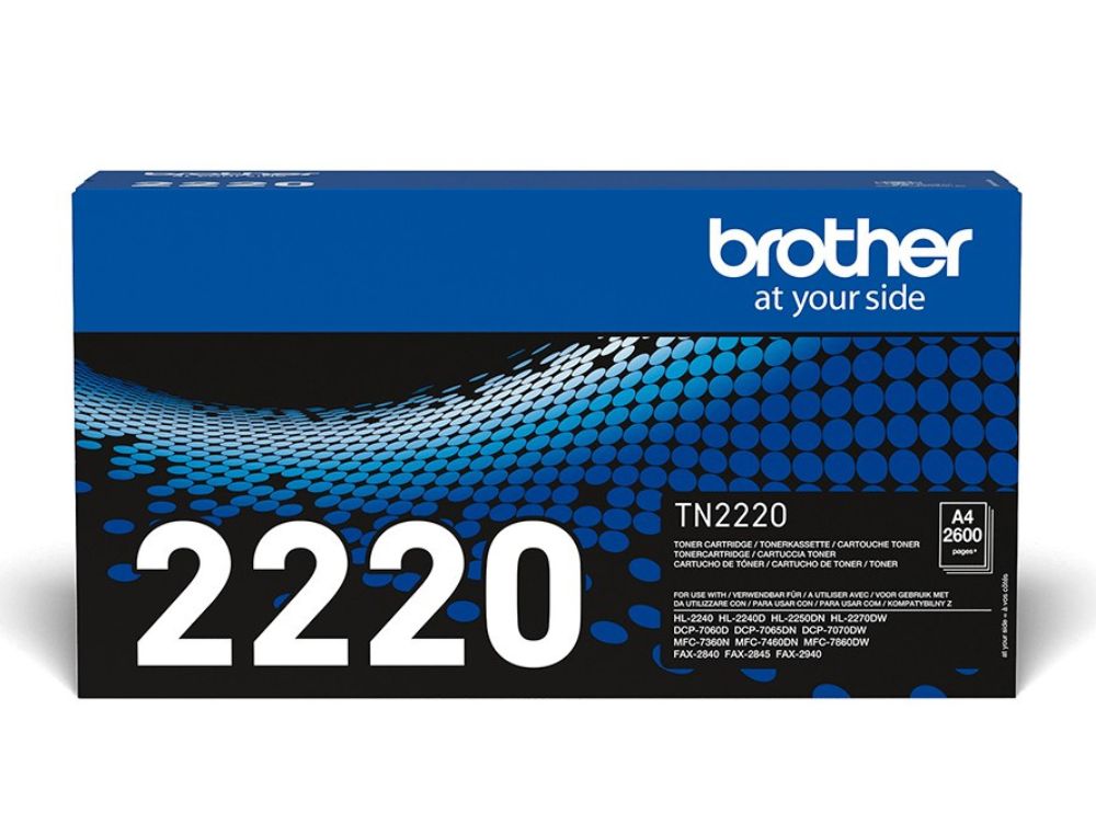 TONER BROTHER TN-2220 NEGRO 2600 PAG
