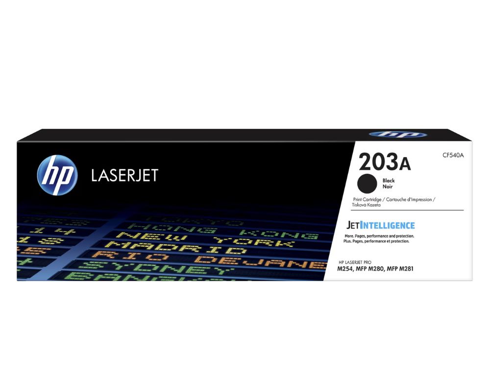 HP LASERJET M254,M280/M281 TONER NEGRO 203A 1.400PAG
