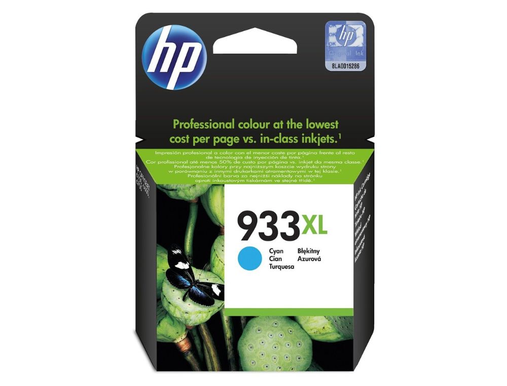 CARTUCHO INYECCION TINTA CIAN 933XL CN054AE 825PAG
