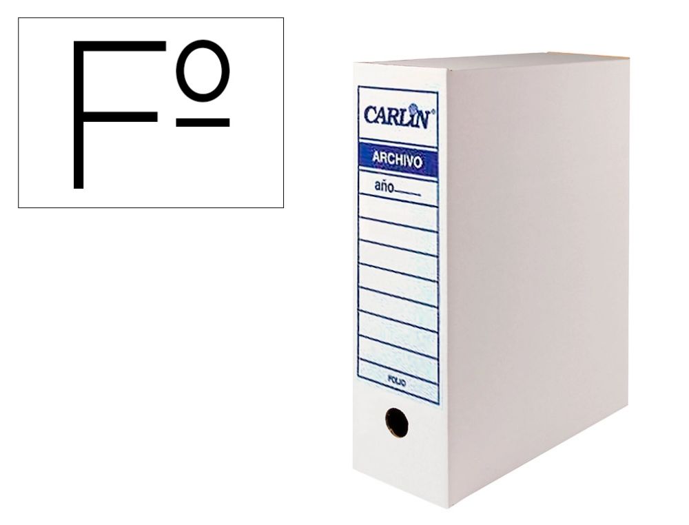 CAJA ARCHIVO DEFINITIVO CARLIN CARTON FOLIO