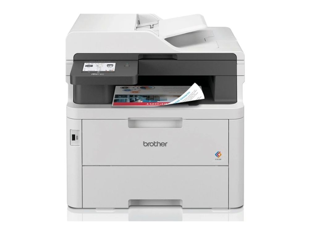 IMPRESORA MULTIFUNCIN LSER LED COLOR BROTHER MFC-L3760CDW 26PPM WIFI/ LAN/ FAX/ DPLEX/ BLANCA