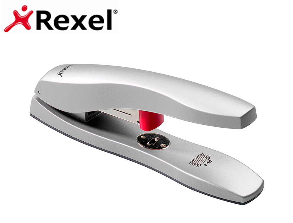 GRAPADORA REXEL ODYSSEY METALICA CAPACIDAD DE GRAPADO 60 HOJAS USA GRAPAS ODYSSEY COLOR PLATA