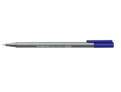 ROTULADOR STAEDTLER TRIPLUS FINELINER 334-3 TRAZO 0,3 MM AZUL