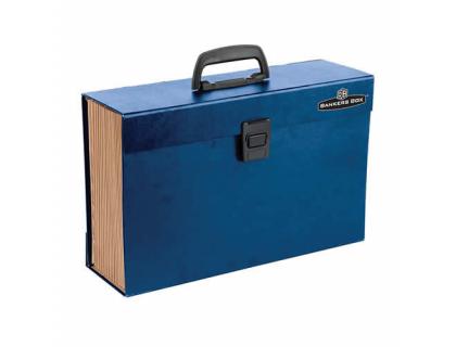 MALETIN FELLOWES CON FUELLE COLOR AZUL 294X387X444 MM.