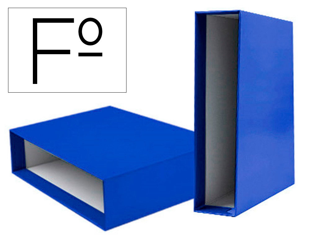 CAJA ARCHIVADOR DOHE ARCHICOLOR DIN A4 AZUL