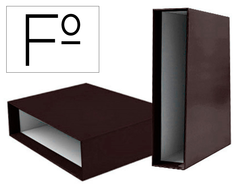 CAJA ARCHIVADOR DOHE ARCHICOLOR DIN A4 NEGRO